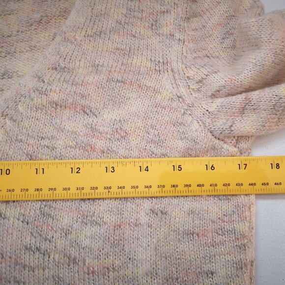 2/$30.00 - Cleo Ladies V-neck with Scarf Multi Colored Long Sweater / Tunic - Picture 10 of 12